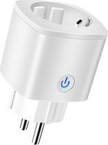 Ronick Slimme Stekker - Smart Plug - Incl. Energiemeter & Tijdschakelaar