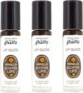 Zoya Goes Pretty - Lip Gloss Vanilla & Coffee Lips - 3 pak