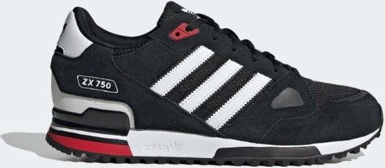 Adidas ZX 750 Lage sneaker - Heren - Zwart - Maat 44 2/3 | bol.com