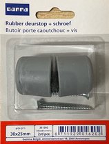 Gamma Deurstop rubber (2stuks)