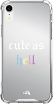 iPhone XR Case - Cute As Hell - Mirror Case