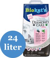 Biokat's kattenbakvulling  diamond care fresh - 24 liter