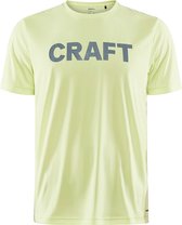 Craft Core Charge SS Tee Heren - sportshirts - geel - Mannen