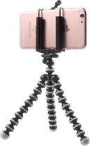 Flexibele Tripod - Tripod voor Camera en Telefoon - Octopus Tripod - Camera Statief - Telefoon Statief - Camera Standaard - Telefoon Standaard - Camerastatief - Action Camera Statief - Universeel Statief - Universeel Reis Statief Zwart - 70522