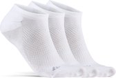 Craft Core Dry Footies Lot de 3 paires de Chaussettes de sport unisexes Taille 46-48