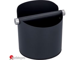 BaristaPro Uitklopbak Rond - Zwart - 138mm