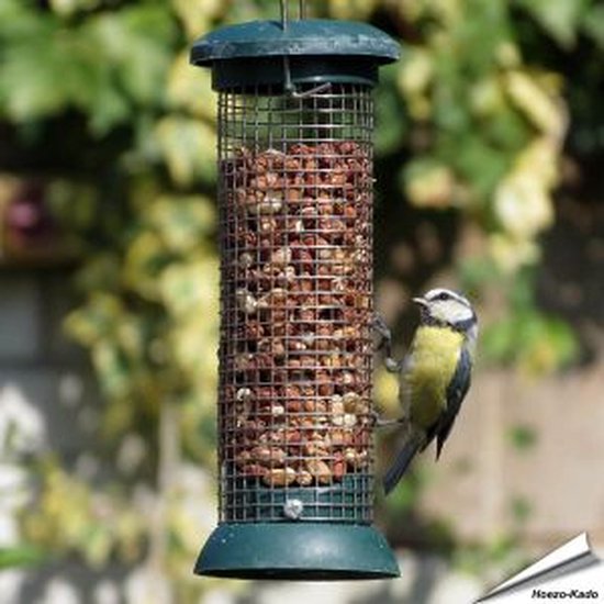 Voedersilo voor pinda's 22 cm - Buitenvogel Dieren in de tui Voedersilo voor pinda's 22 cm - Buitenvogel Dieren in de tui