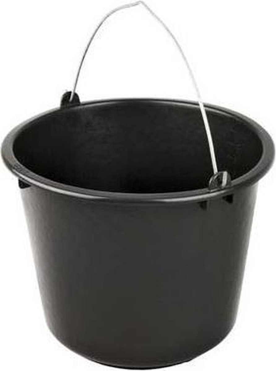 Goedkoopste Synx Tools Emmer Bouwemmer 12L Zwart - huishoudemmer - Bouwemmers/Bouwartikelen - Huishoudemmers - Schoonmaakemmers - Klusemmer