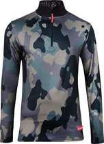 Gareth & Lucas Skipully The Three - Heren L - 100% Gerecycled Polyester - Midlayer Sportshirt - Wintersport