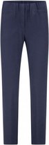 Sensia Mode Pantalon Penny - Elastieke band & Korte Lengtemaat - Marine Blauw- maat 46