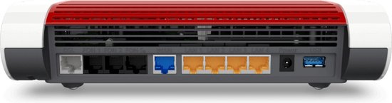 FRITZ!Box 7590 AX - Router - Mesh - WiFi Repeater - Dual-Band - AX WiFi 6 - 1200 + 2400 Mbps