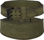 Barbelts Gewichthefriem Venom - Weightlifting belt - Echt leder - Fitness riem - Maat XL