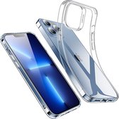 iPhone 13 Pro Hoesje Transparant - Siliconen Back Cover  Apple iPhone 13 Pro - Doorzichtig