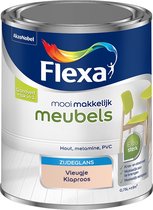 Flexa Mooi Makkelijk Verf - Meubels - Mengkleur - Vleugje Klaproos - 750 ml