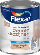 Flexa Mooi Makkelijk Verf - Deuren en Kozijnen - Mengkleur - Midden Kastanje - 750 ml