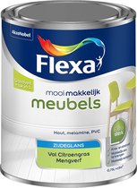 Flexa Mooi Makkelijk Verf - Meubels - Mengkleur - Vol Citroengras - 750 ml