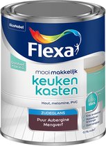 Flexa Mooi Makkelijk Verf - Keukenkasten - Mengkleur - Puur Aubergine - 750 ml