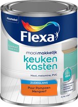 Flexa Mooi Makkelijk Verf - Keukenkasten - Mengkleur - Puur Pompoen - 750 ml
