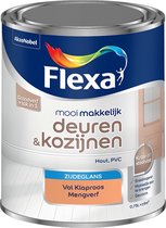 Flexa Mooi Makkelijk Verf - Deuren en Kozijnen - Mengkleur - Vol Klaproos - 750 ml