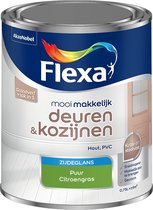 Flexa Mooi Makkelijk Verf - Deuren en Kozijnen - Mengkleur - Puur Citroengras - 750 ml