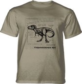 T-shirt T-Rex Fact Sheet Beige M