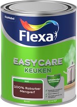 Flexa Easycare Muurverf - Keuken - Mat - Mengkleur - 100% Rabarber - 1 liter