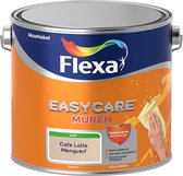 Flexa Easycare Muurverf - Mat - Mengkleur - Cafe Latte - 2,5 liter