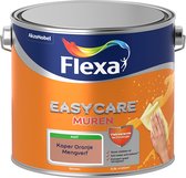 Flexa Easycare Muurverf - Mat - Mengkleur - Koper Oranje - Kleur van het Jaar 2015 - 2,5 liter