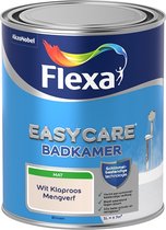Flexa Easycare Muurverf - Badkamer - Mat - Mengkleur - Wit Klaproos - 1 liter