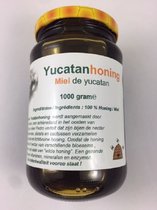 Honingland : Yucatanhoning, Miel de yucatan, Yucatan Honey ( Rauwe ). 1000 gram.