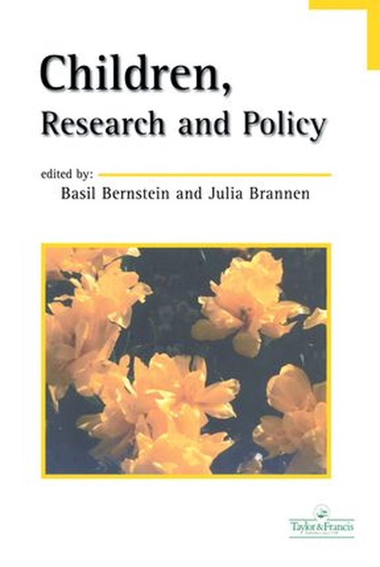 Children, Research And Policy - cover