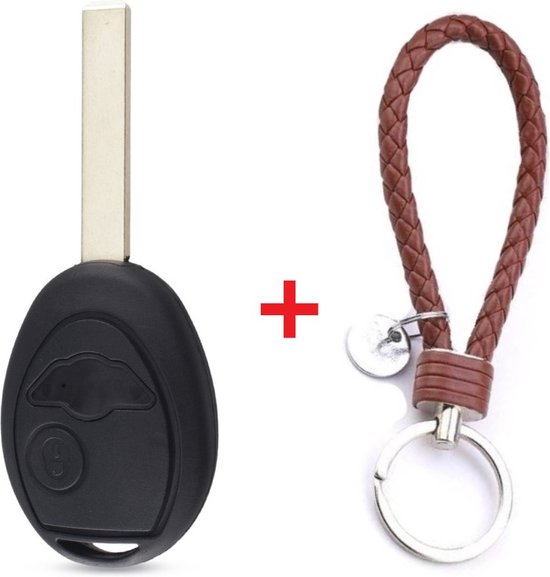 Étui à clés 2 boutons HU200RS2 adapté à la clé Mini Cooper One / Mini  Cabrio / Mini... | bol.com