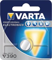 Varta V390 Knoopcel Batterij Zilver