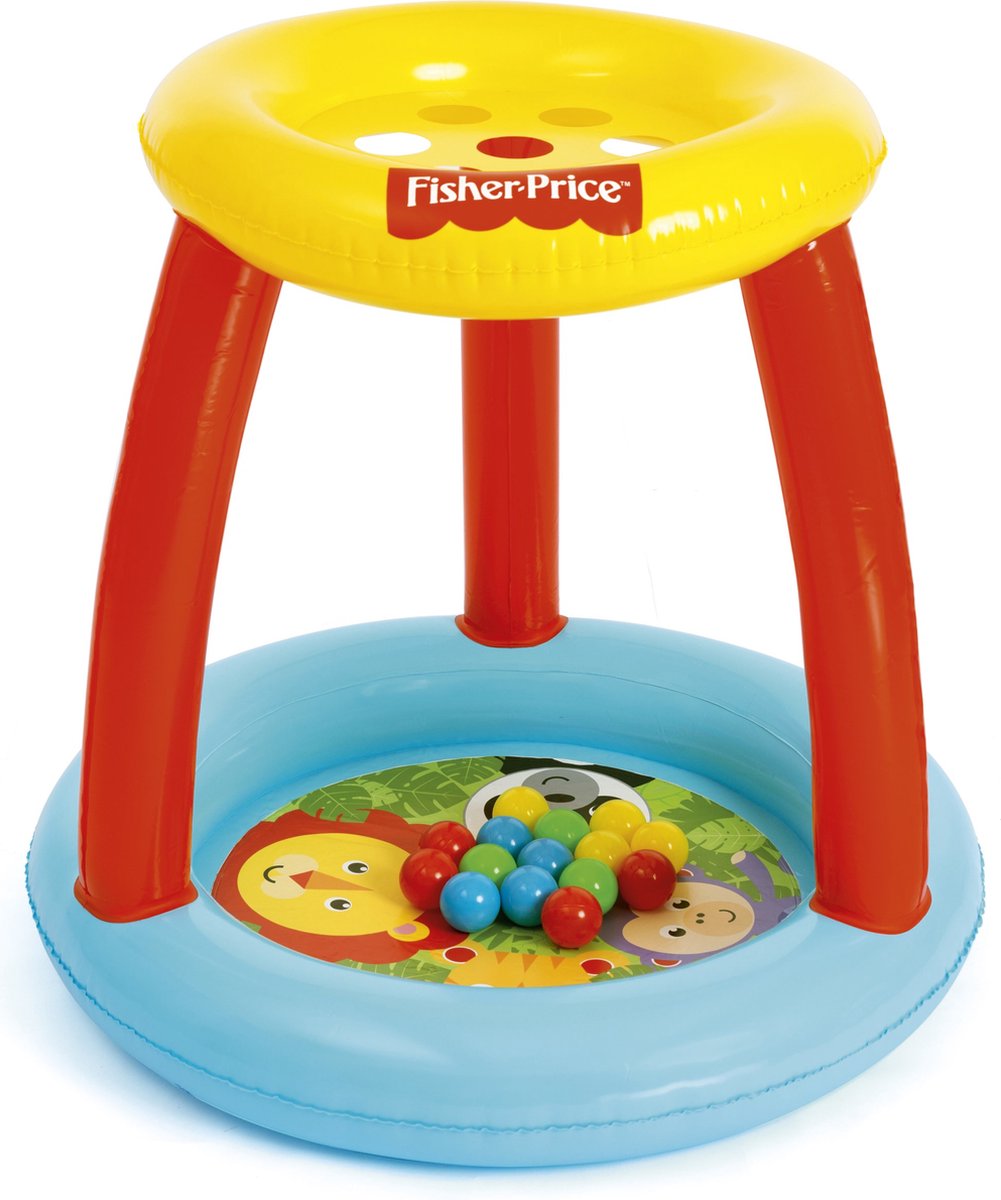 Fisher-Price Opblaasbaar Speelcentrum 89x89x84cm - Ballenbak