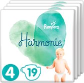 Pampers Harmonie / Pure Maat 4 (9-14kg) - 4 x 19 luiers
