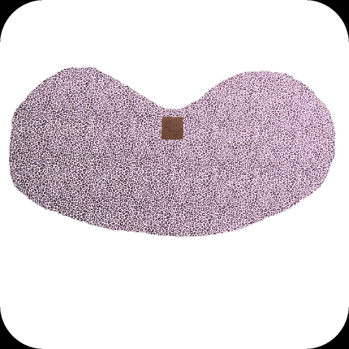Goedkoopste Schouder spuugdoek panter dusty roze