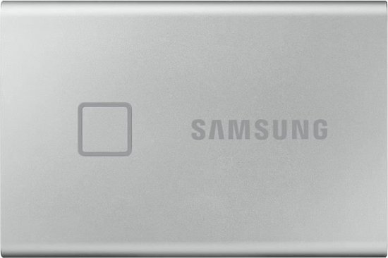 Samsung T7 Touch 500 Go Argent - SSD externe portable USB-C & USB