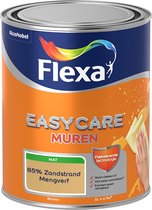 Flexa Easycare Muurverf - Mat - Mengkleur - 85% Zandstrand - 1 liter