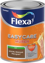 Flexa Easycare Muurverf - Mat - Mengkleur - 100% Walnoot - 1 liter
