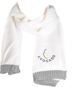 Gebreide sjaal | wol | diverse kleuren | avocado | kinderen | kindersjaal  | wit