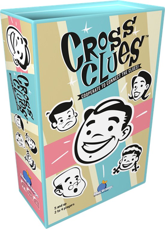 Gezelschapsspel: Cross Clues, uitgegeven door Geronimo