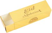 Ramadan - Suikerfeest - Eid Mubarak - Doosjes - Versiering - Decoratie - 10 stuks - Goud