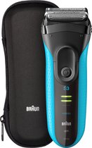 Braun SERIES 3 3045WD Scheerapparaat Zwart/Blauw