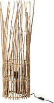 Staanlamp | riet | naturel | 25x25x (h)85 cm