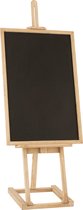 Krijtbord | hout | bruin | 60.5x68x (h)151 cm