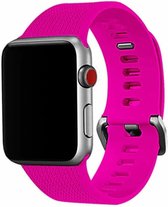 38mm en 40mm Sport bandje barbie pink geschikt voor Geschikt voor Apple watch 1 | 2 | 3 | 4 | 5 | 6 | 7