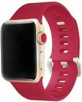 38mm en 40mm Sport bandje rood geschikt voor Geschikt voor Apple watch 1 | 2 | 3 | 4 | 5 | 6 | 7