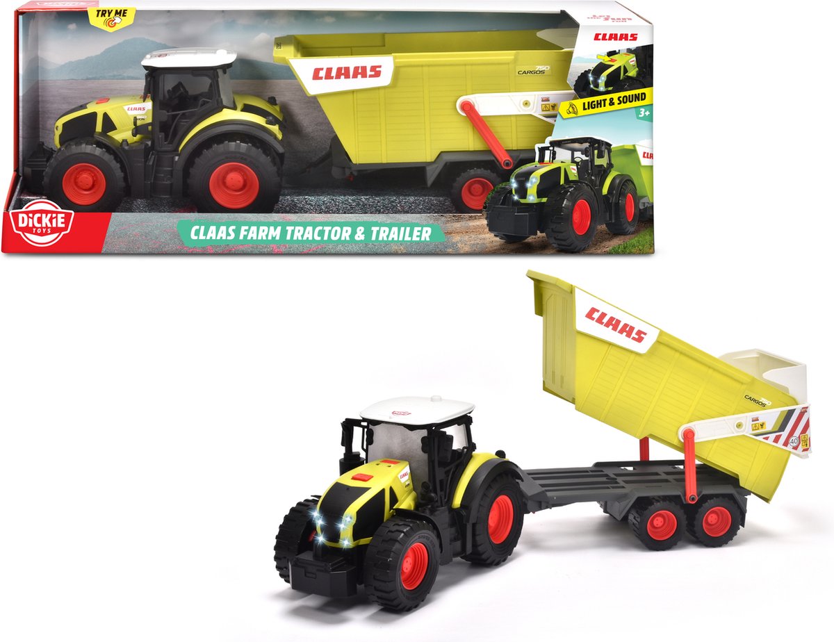 CLAAS Farm Tractor & Trailer | bol.