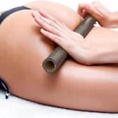 Bamboe Massage set professioneel - Wellness - Stimuleerd de bloedsomloop - Voor een complete lichaamsontspanning - Natuur bamboe - 4 delig