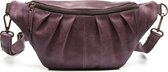 Chabo Bags - Dali Bum  - Crossover Bag - Leer - Aubergine